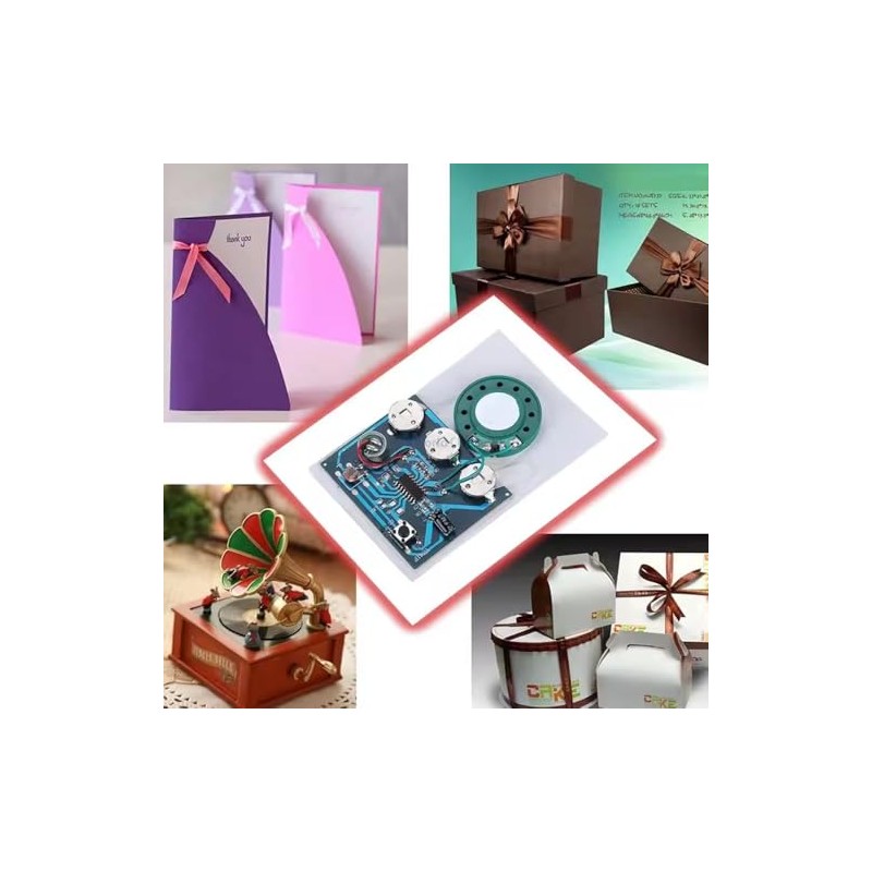 Sound Module for Birthday Cards with Light Sensor