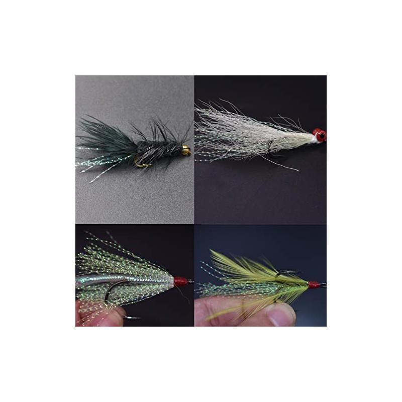 10 Packets Crystal Flash Line for Fly Fishing Flies Tying