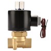 Heschen Brass Electric Solenoid Valve 2W-040-10K PT3/8'' DC24V Direct Actuation