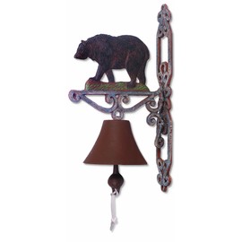 Sunset Vista Designs Wilderness Wonders Bear Bell, 14-Inch Tall