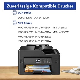 LC223 Compatible with Brother LC223 LC223 XL Printer Cartridges for Brother MFC J4420DW DCP J4120DW MFC J4620DW MFC J5320DW Printer (Pack of 10)