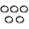 Waterproof DS18B20 Temperature Sensor Probe (5PCS) – Stainless Steel Encapsulated,