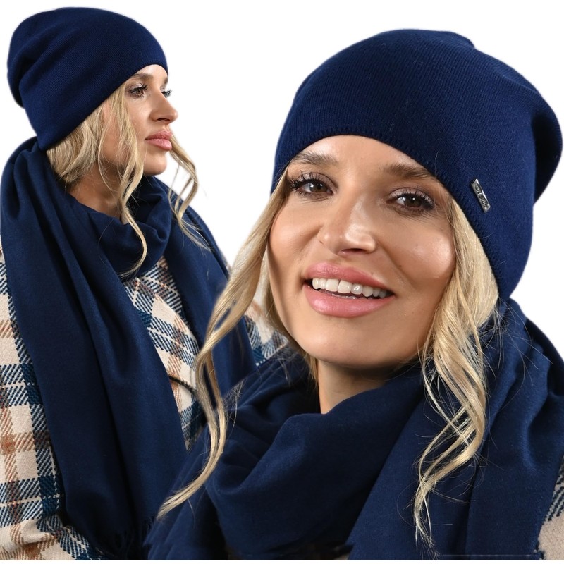 Alur EKO Women's Beanie Winter Hat Knitted Hat Warm Elastic