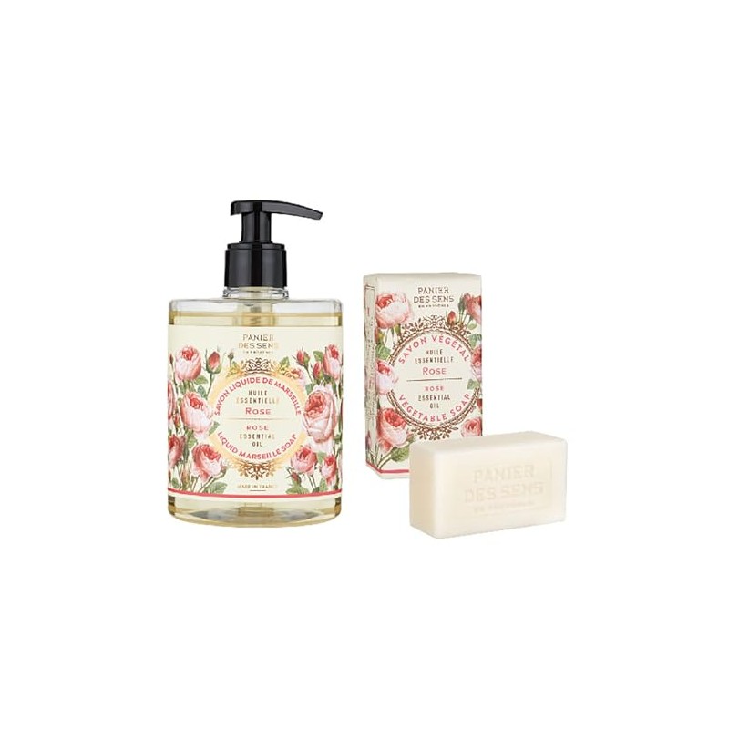 Panierdessens Essentials Bundle (Liquid Marseille Soap & Vegetable Soap), Made