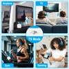 LENDAWAY Bluetooth 5.4 Transmitter Receiver 2-in-1, Dual Link Wireless Transmitter