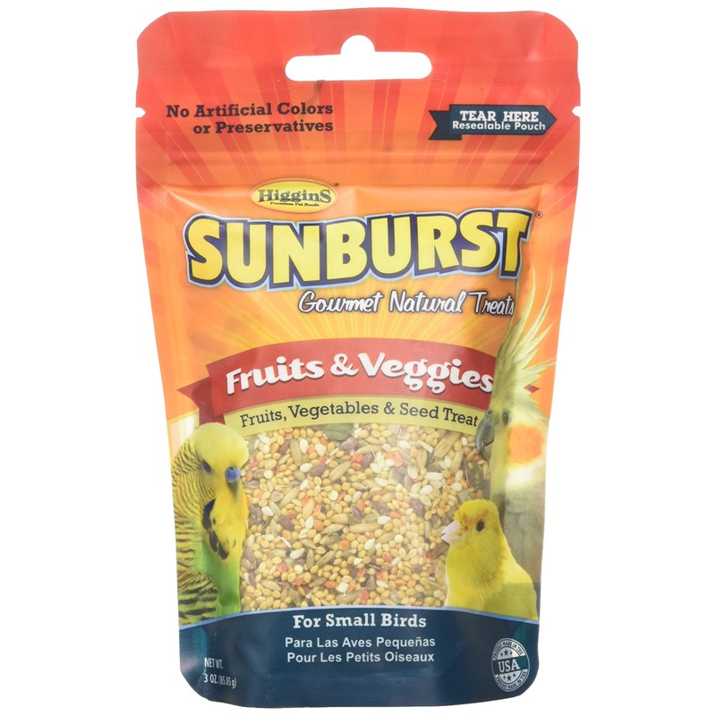 Higgins Group 466017 Sunburst Fruit/Vegetable Small 3 oz Treat, 1Count,