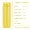 Small Flask, Cute Water Bottle, Vacuum Insulated Flask for Hot