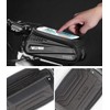 WILD MAN Rainproof Bicycle Front Frame Bike Bag with Touch