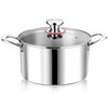 P&P CHEF Tri-Ply Stainless Steel Stockpot (5 QT), Large Stock