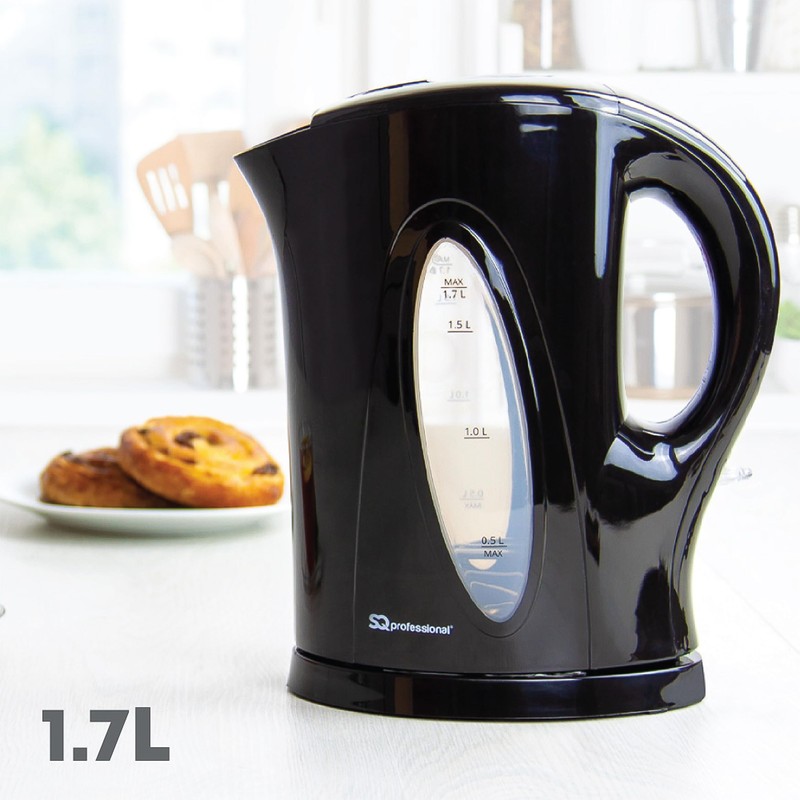 SQ Professional Blitz Aquen Cordless Kettle 1.7L | 2200W (Black)