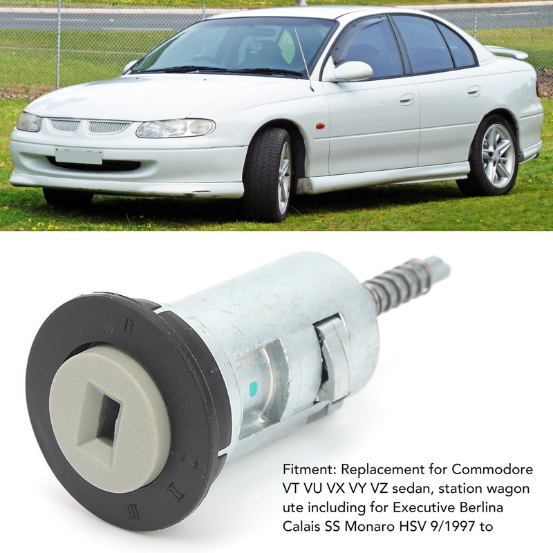 Ignition Switch Lock Cylinder Car Ignition Barrel with 2 Keys