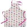 Beautiful Cotton Apron With Pretty Cupcake Design
