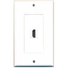 RiteAV HDMI 2.0 Wall Plate 1 Gang Decorative - 1