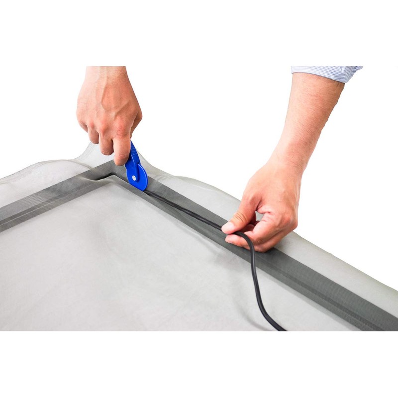 Daio Kasei Clamp Rubber for Screen Doors, 4.5MMX20M