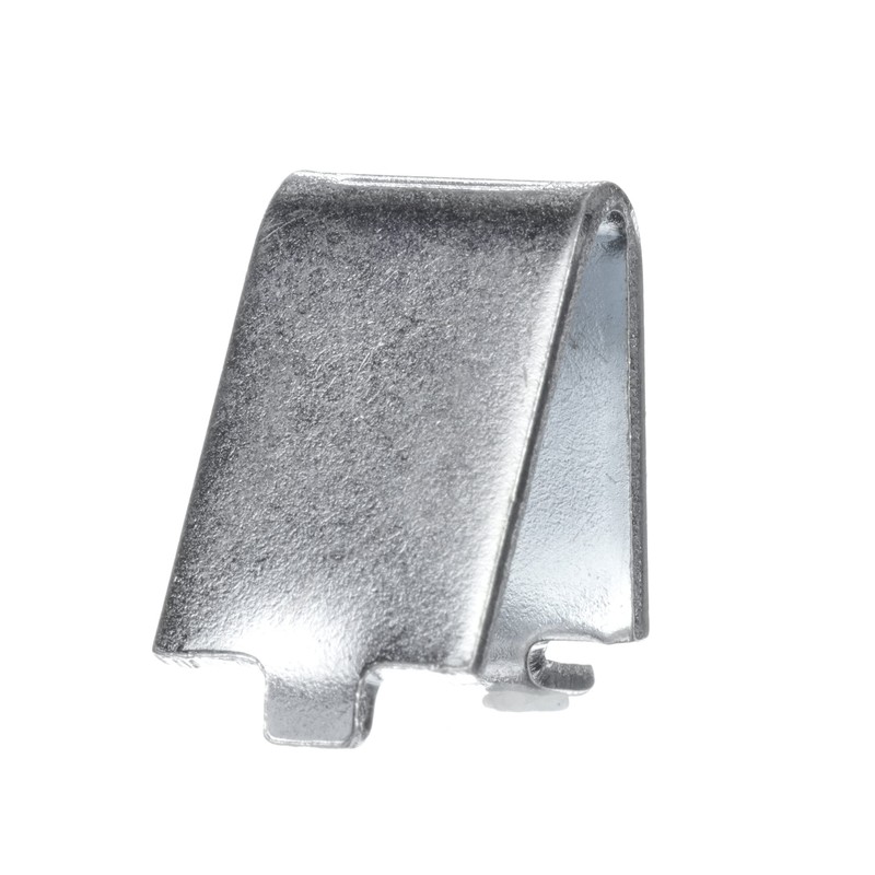 5/8" W Zinc Plated Steel Snap-in Shelf Support Clip