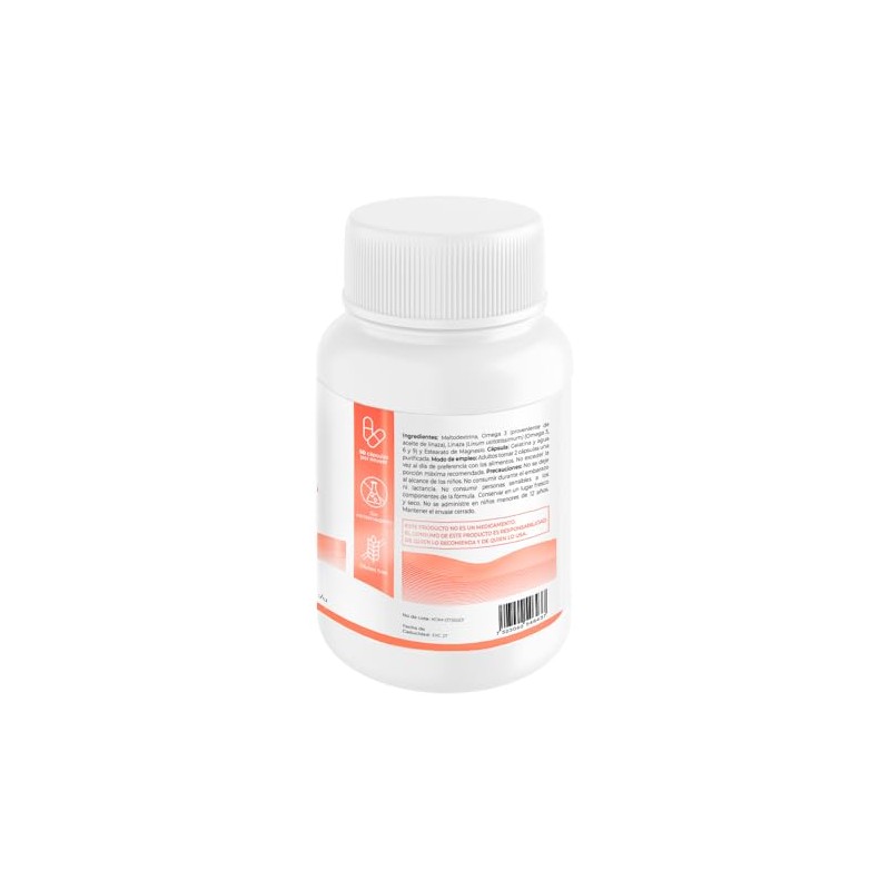 Omega 3-6-9, Cápsulas de 500 mg, 90 Cápsulas por Frasco