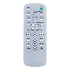 RM-SC3 Replace Remote Control Compatible with Sony Stereo System MHC-GX555 MHC-LX10000 MHC-GX9900 MHC-GX355 CMT-HPX10W MHC-GX750 MHC-GX9000 CMT-CPX22 CMT-GPX6 CMT-CP555 MHC-GX450 CMT-HPX9 CMT-HPX7