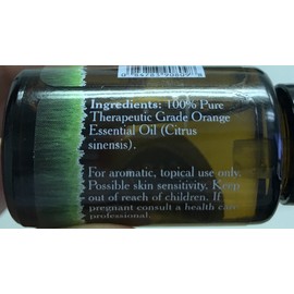 Wholistic Botanicals Orange Essential Oil 15 ml.