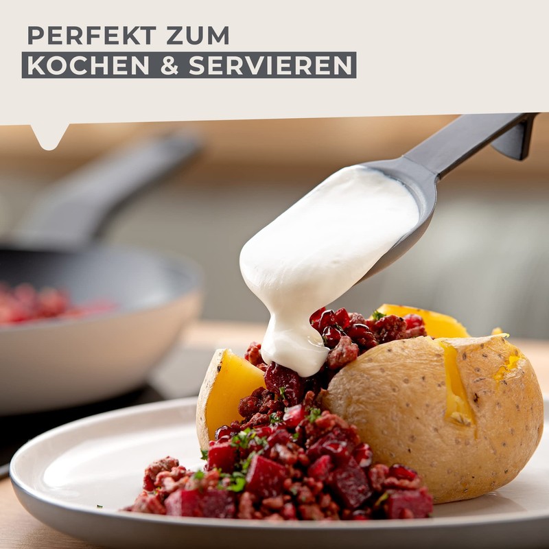 Fackelmann Statement Flexi Spoon with Lift-Up Function - Cooking Spoon