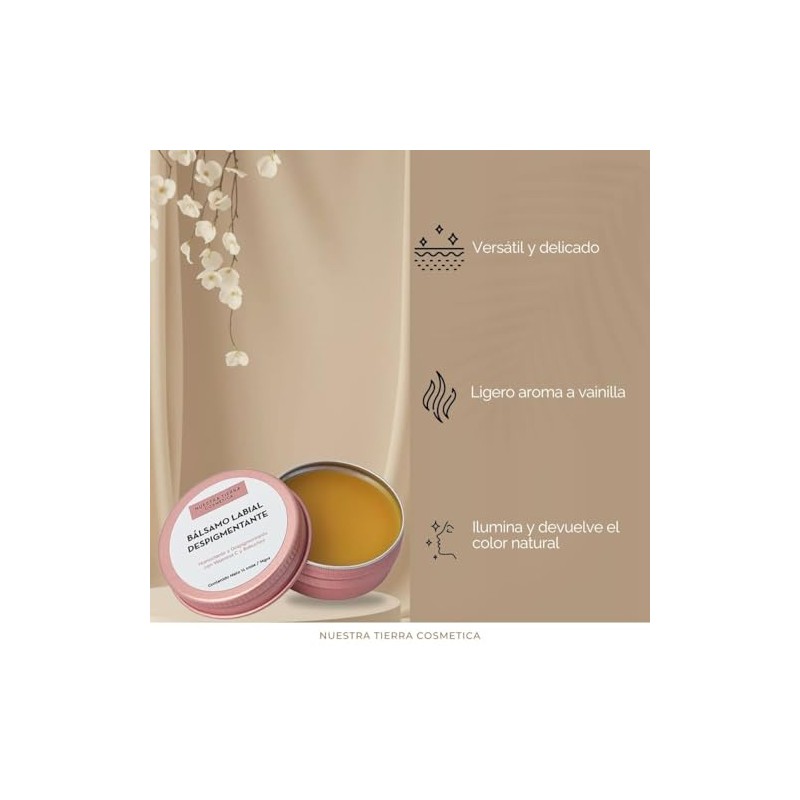 Bálsamo labial despigmentante con Vit. C estable