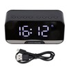 D‑88 Multifunctional Bluetooth Clock Speaker Portable Dual Alarm Clock Function