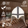 ASKOLD Wool Sauna Hat Viking Finnish Sauna Hat - Russian