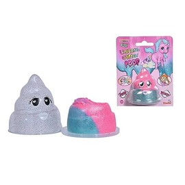 Simba Puuupsi 105956019 Poop Unicorn Cup, 80 g, Pink and Turquoise with Glitter, from 3 Years