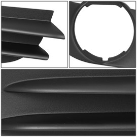 DNA MOTORING Front Right Fog Light Bezel Bumper Insert Compatible With Chrysler Town & Country 2011-2016, w/Fog Lamps, 68100706AA, OEM-FLBZ-CH1039143