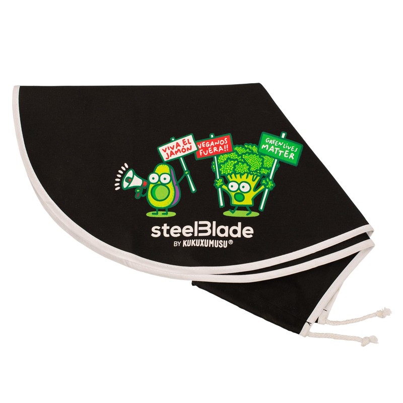 Steelblade T-404 Kukuxumusu Ham Cover Black 50% Cotton Cover 55cm