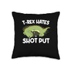 Shot Putter Track And Field Throwing Dinosaur Throw Shot Put