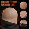 Latex Bald Cap for Adults, Realistic Nude Bald Head for