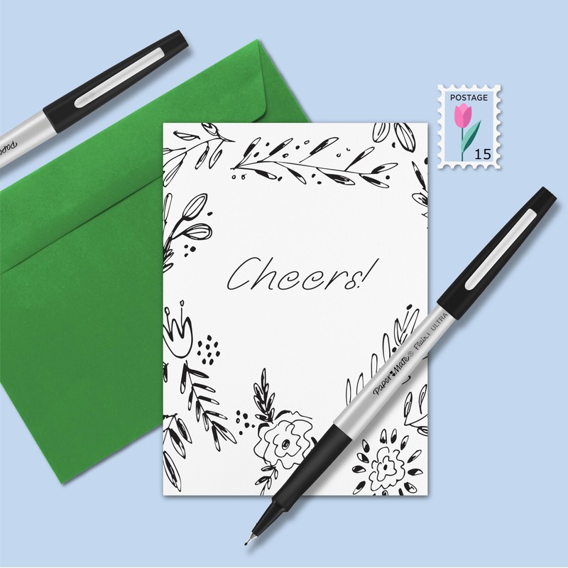 Paper Mate Flair Fineliner Pens - Ultra Fine Point 0.4mm