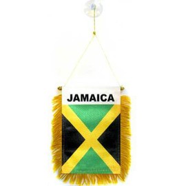 Jamaica Country Mini Banner - 1 Dozen Pack