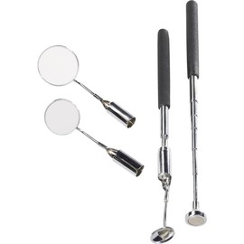 TOOLCRAFT 5TLG. KONTROLLSPIEGEL MIT BELEUCHTUNG