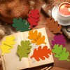 Geyee 108 Pcs Fall Leaf Cutouts for Bulletin Board Classroom