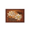 Cherry Blossom 6480065 Natural Wood Cherry Blossom Lotus Flower