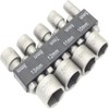 Zohino 9 Pcs 1/4 Inch Hex Power Nuts Driver Drill