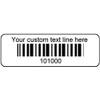 1000 Serial Number Bar Code Labels 1-1/2" x 1/2" Sequential