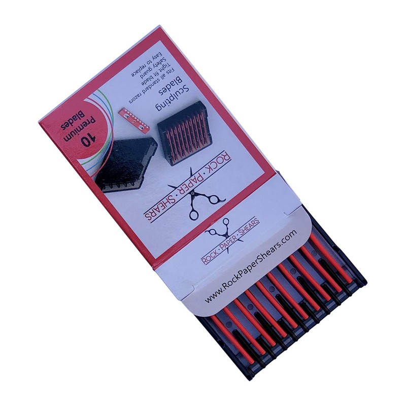 Rock Paper Shears - Sculpting Razor Replacement Blades for Styling