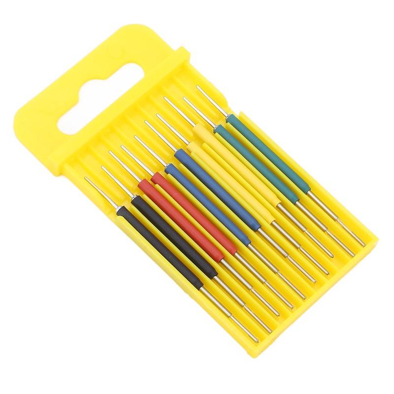 10Pcs Mini Grabber SMD IC Test Hook Clips Silicone Jumper