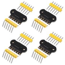 4pcs TOF050C VL6180 Time-of-Flight (ToF) Laser Ranging Sensor Breakout ToF Distance Finder Mini Laser Distance Sensor IIC Output for Ardunio STM32