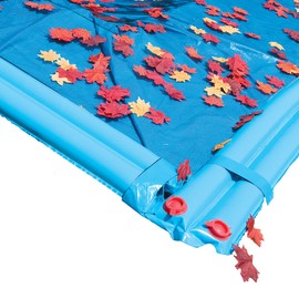 In The Swim 14' x 28' Rectangle Leaf Net Cover for Inground Swimming Pools - Removes Leaves, Sticks, and Small Debris from Your Winter Cover