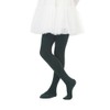 Paralinda Girls Semi-Opaque Tights 50 Den (6-8, Forest Green)
