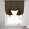 DWCN Blackout Curtains-Tie Up Shade for Window Thermal Insulated Room