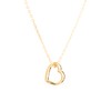 Collar de Corazón en Chapa de Oro 22K, Collares de