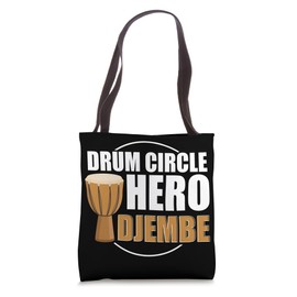African Djembe Drum Rhythms For Music Lovers Drum Player Tote Bag