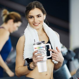 WWHSAI Running Gifts for Runner, Runner Gear Fun Gift Ideas Travel Tumbler 40oz, Running Themed Gifts for Marathon Runners Men, Women, Teen Boys & Girls, Run Gift