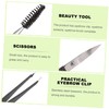 Ipetboom Stylish Beauty Tool Pcs Eyebrow Clip Set Practical Tweezers