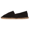 SL1402 Sommerlatschen Unisex Espadrilles Fully Rubberised Black - Black -