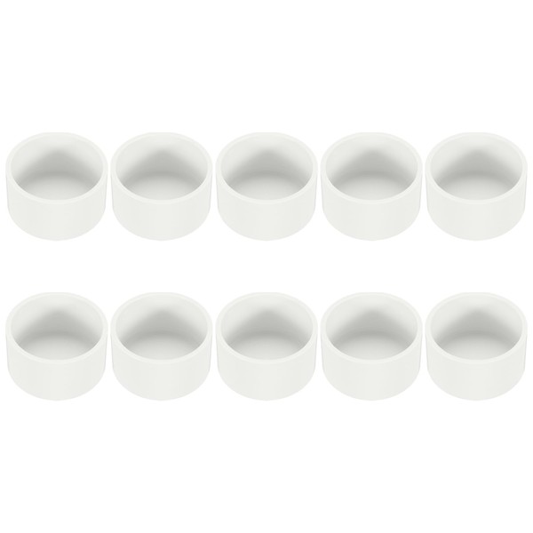 PATIKIL 2" PVC Pipe End Cap Fitting, Furniture Grade Pipe